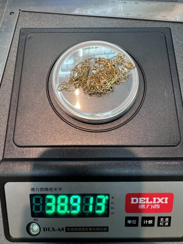 18K 18ct Gold NECKLACE 38.91g - Image 4