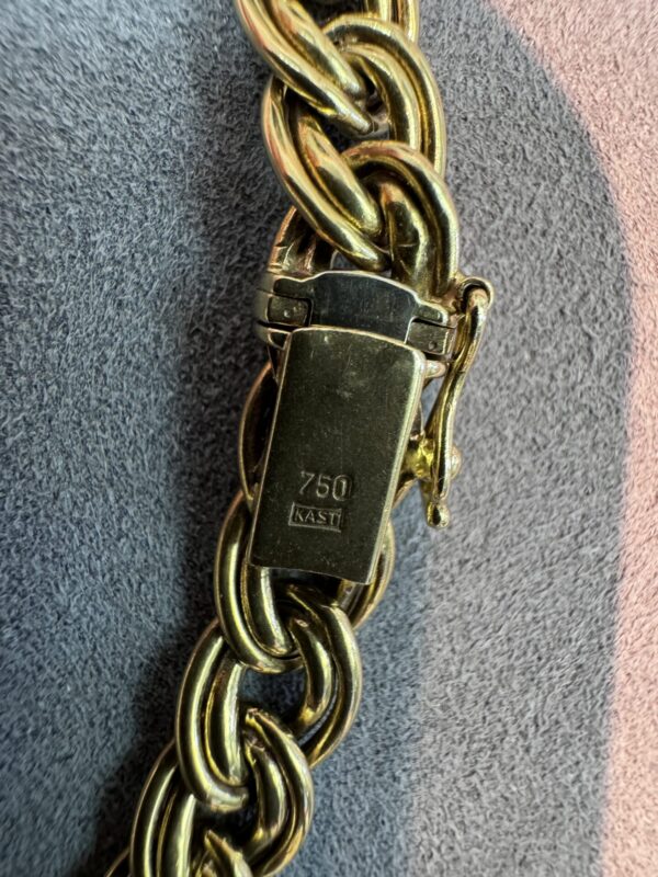 18K 18ct Gold NECKLACE 41.68g - Image 6