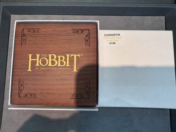 The Hobbit: An Unexpected Journey Premium Gold Coin - Image 8