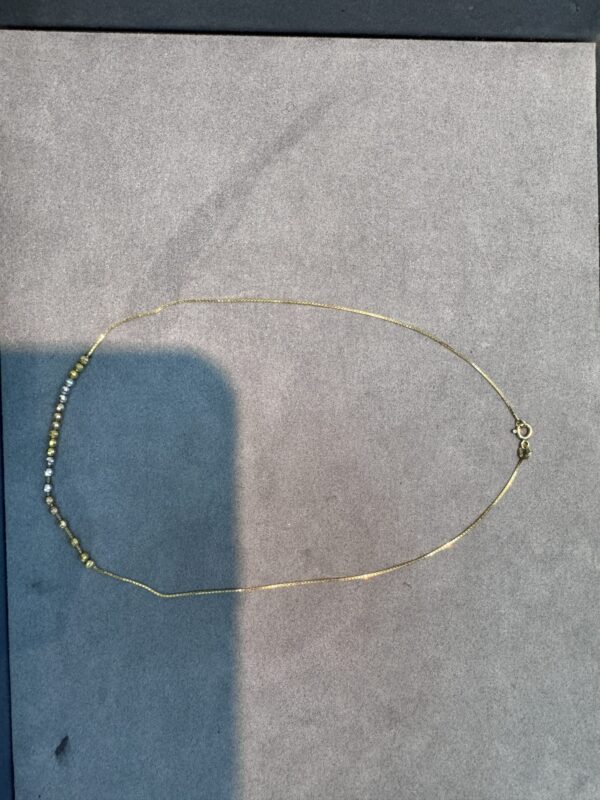 18K 18ct Gold NECKLACE 3.65g - Image 3