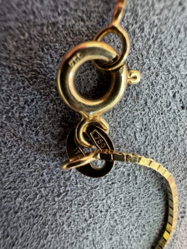 18K 18ct Gold NECKLACE 3.65g - Image 6