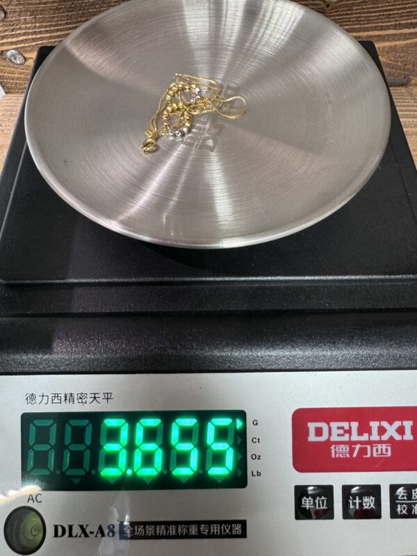 18K 18ct Gold NECKLACE 3.65g - Image 8