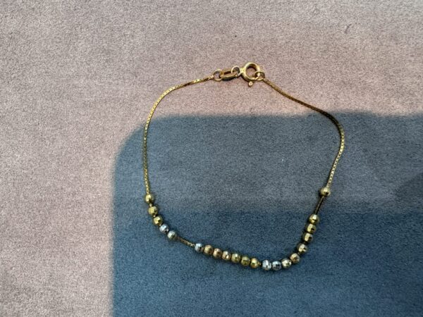 18K 18ct Gold Bracelet 2.59g