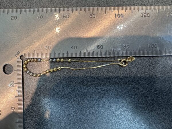 18K 18ct Gold Bracelet 2.59g - Image 6