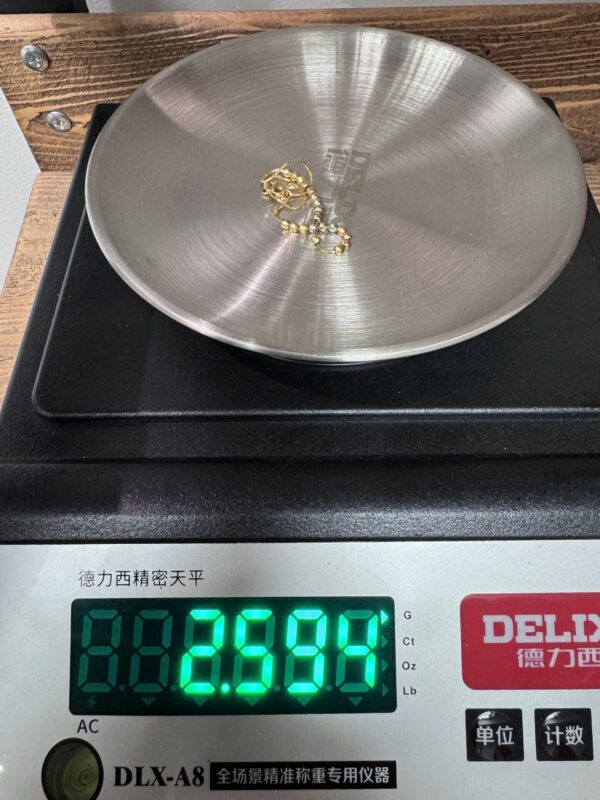18K 18ct Gold Bracelet 2.59g - Image 7