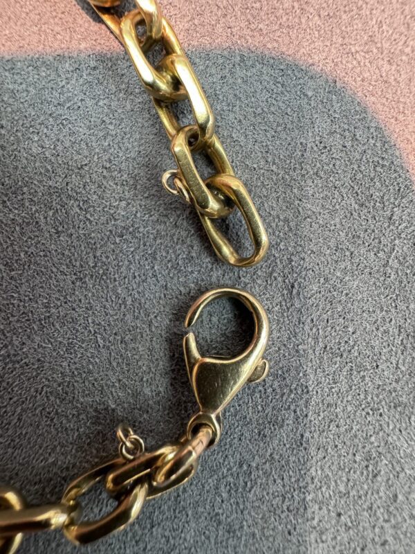 18K 18ct Gold Bracelet 21.98g - Image 4