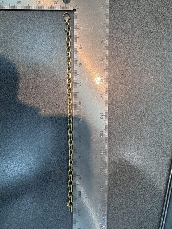 18K 18ct Gold Bracelet 21.98g - Image 8