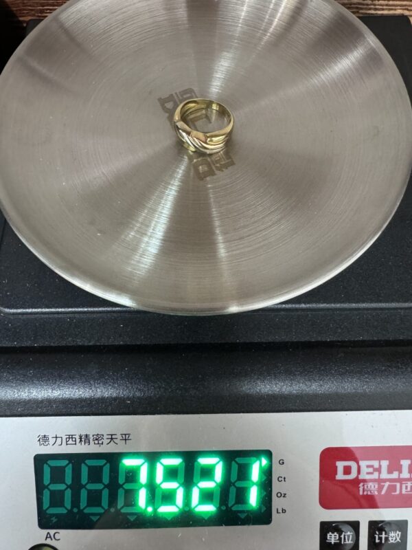 18k 18ct 750 Gold Ring 7.52g - Image 7