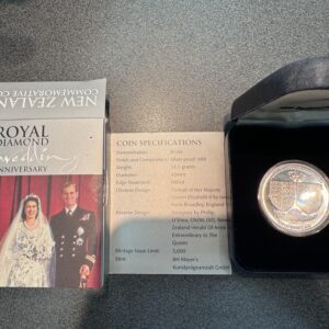 2007 Royal Wedding Anniversary 1oz Silver Proof Coin