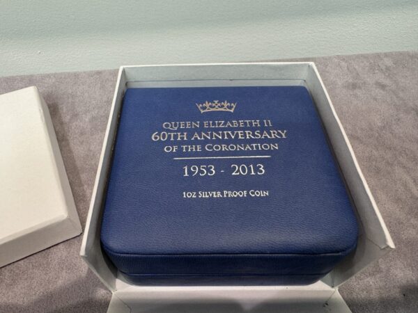 Queen's Coronation 60th Anniversary Silver Proof Coin - Image 3