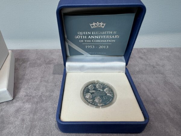 Queen's Coronation 60th Anniversary Silver Proof Coin