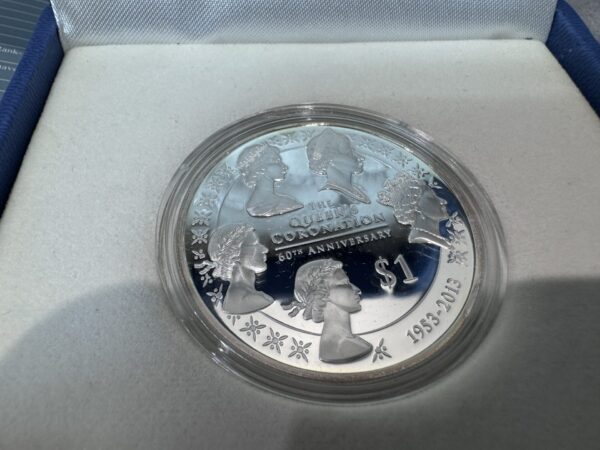 Queen's Coronation 60th Anniversary Silver Proof Coin - Image 6