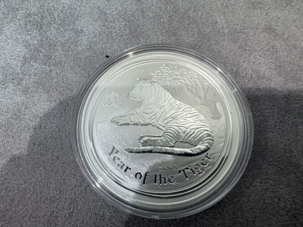 1oz Silver Coin 2010 Year of the Tiger