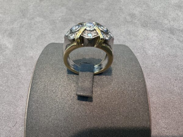 18k 18ct 750 Gold Diamond Ring 13.23g - Image 8