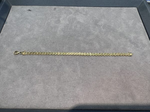 18K 18ct Gold Bracelet 10.44g - Image 2