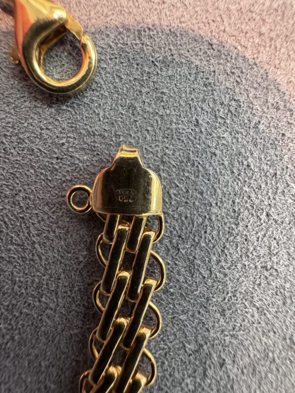 18K 18ct Gold Bracelet 10.44g - Image 5