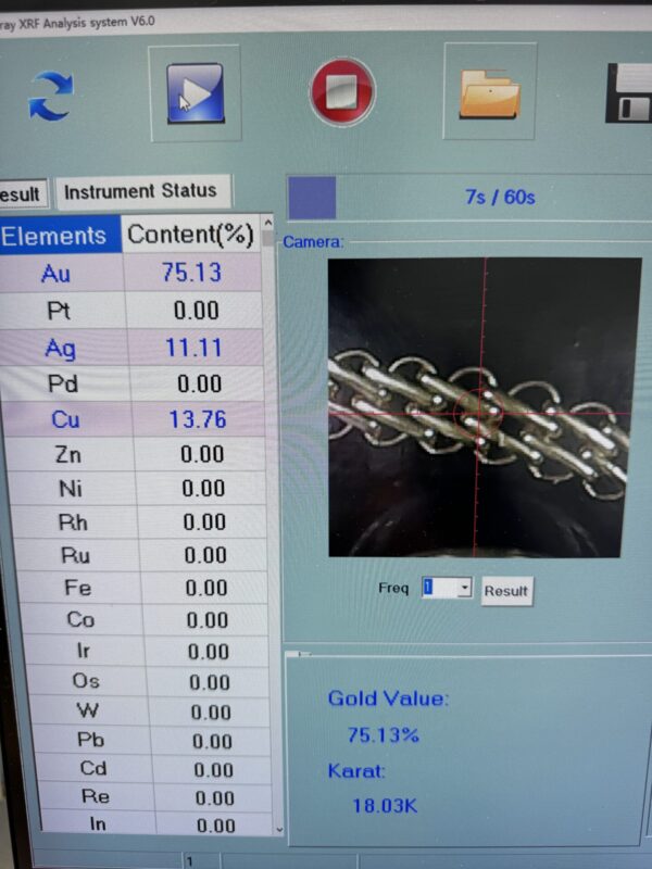 18K 18ct Gold Bracelet 10.44g - Image 7