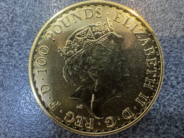 2023 British 1 oz Gold Britannia Coin - Queen Type - Image 3