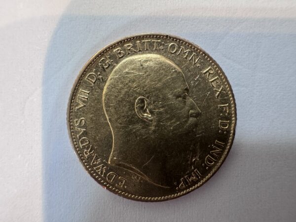 1907 Gold Half Sovereigns - Edward VII - Image 3