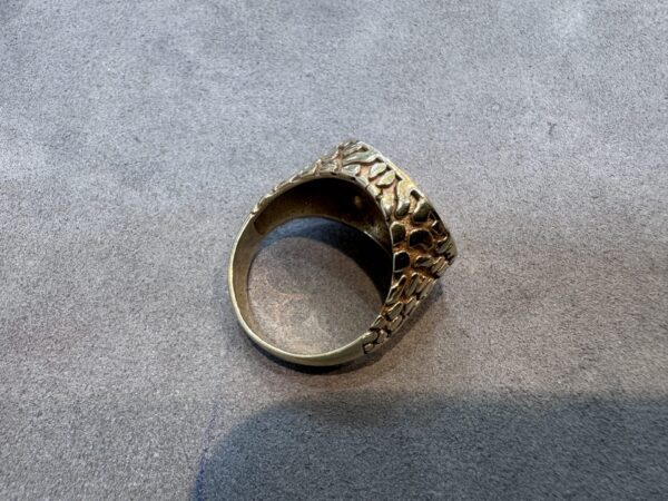 Half Sovereign Ring on 9k 9ct 375 Gold 16.84g - Image 11