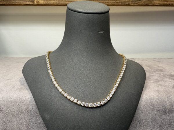 18K 18ct Gold Necklace Bracelet Earrings set 49.41g - Image 12