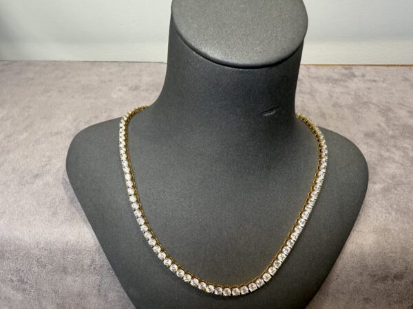 18K 18ct Gold Necklace Bracelet Earrings set 49.41g - Image 13