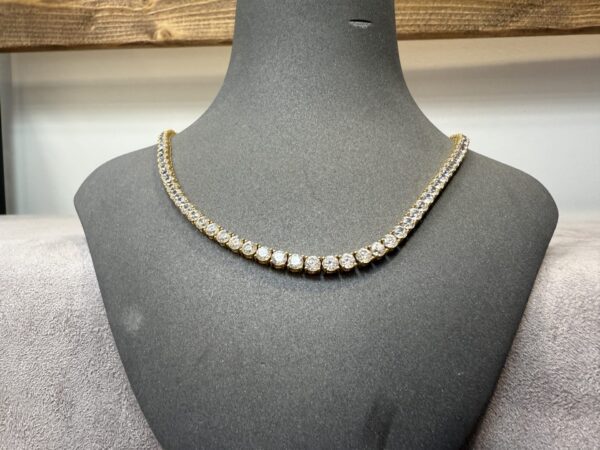 18K 18ct Gold Necklace Bracelet Earrings set 49.41g - Image 14