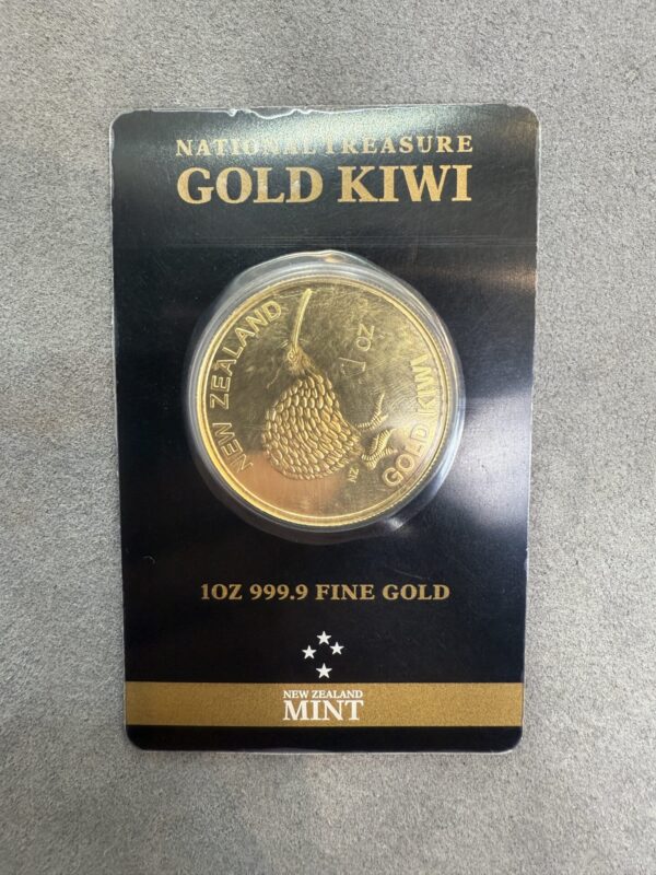 1 oz New Zealand Gold Kiwi Bullion Round