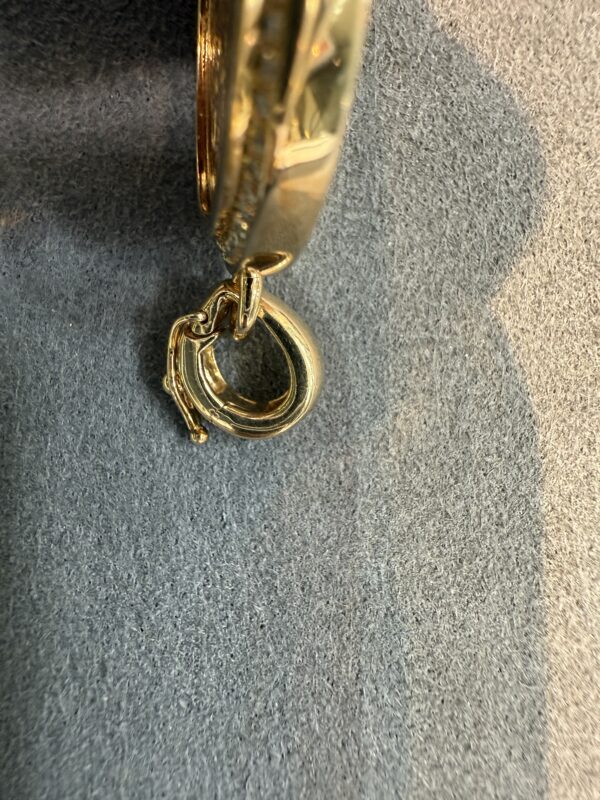 MHJ Michael Hill Full Sovereign Pendant with 0.30 Carat Diamonds in 10kt & 22kt Yellow Gold - Image 5