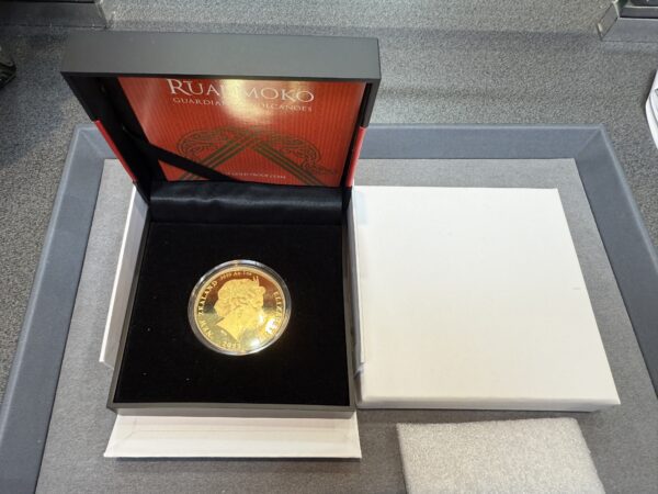 2023 Ruaumoko - Guardian of Volcanoes 1oz Gold Proof Coin