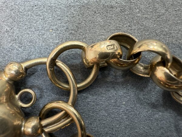 9K 9ct 375 Gold Bracelet 28.87g - Image 8