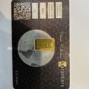 2.5 gram Karatbars Gold Bar