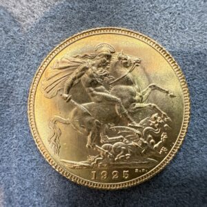 1925 Gold Full Sovereign Coin George V