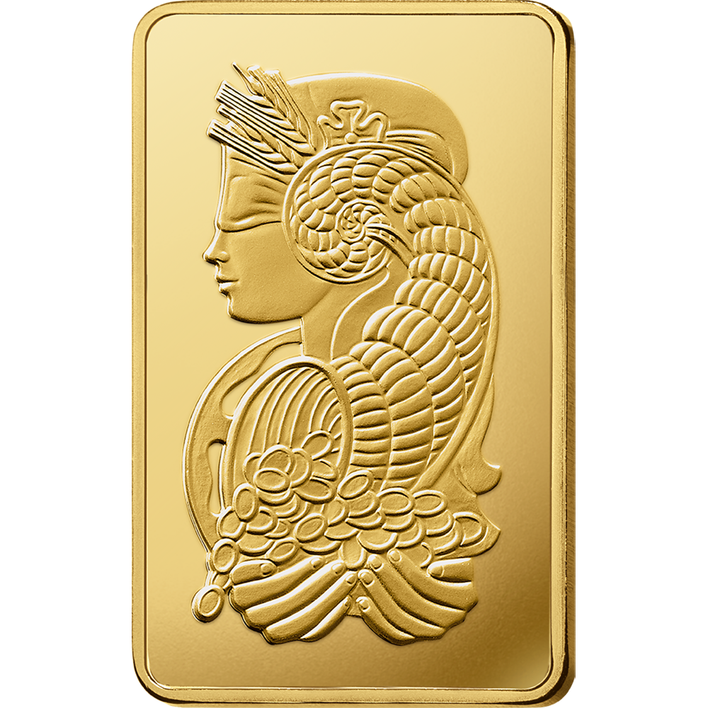 Lady Fortuna™ Gold Minted Bar – 500g