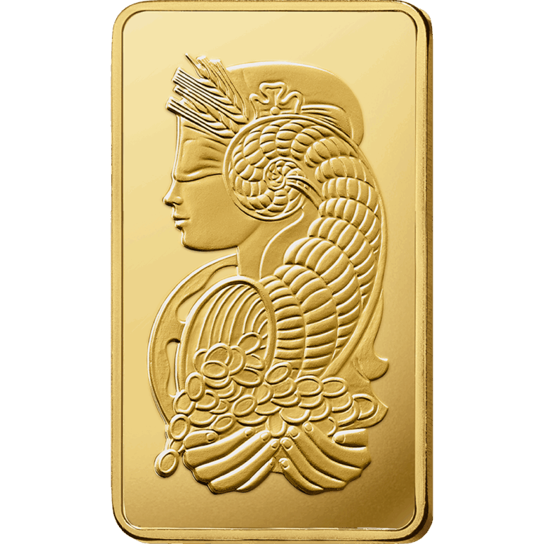 Lady Fortuna™ Gold Minted Bar – 250g