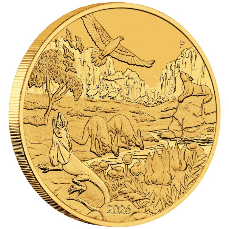Wonders of Australia – The Outback 2026 1oz Gold Bullion Coin
