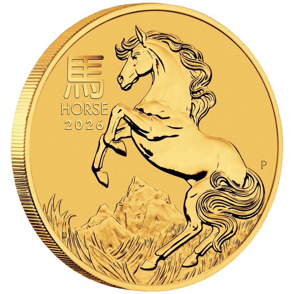 Australian Lunar Series III 2026 Year of the Horse 10oz Gold Bullion Coin