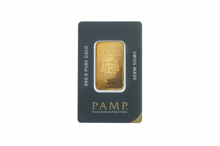 PAMP Suisse Gold Minted Bar – 1oz (new)