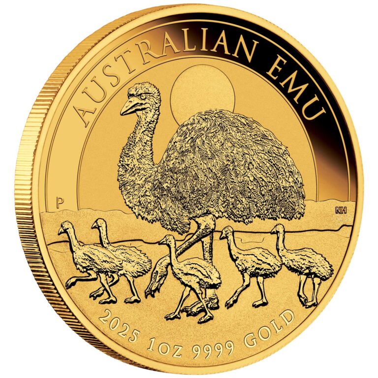 Australian Emu 2025 1oz Gold Bullion Coin