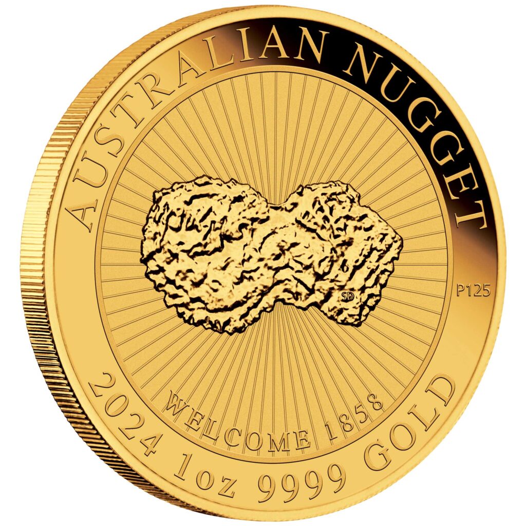 Welcome Nugget 2024 1oz Gold Bullion Coin