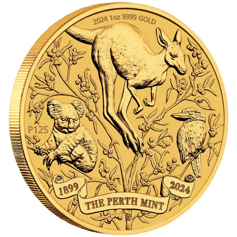 The Perth Mint’s 125th Anniversary 2024 1oz Gold Bullion Coin