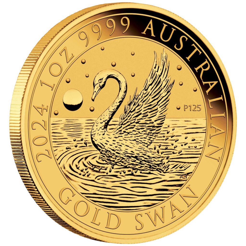 Australian Swan 2024 1oz Gold Bullion Coin