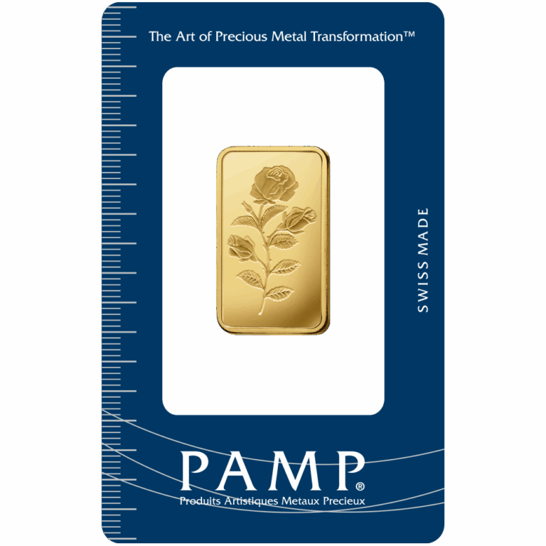 Rosa Gold Minted Bar – 1/2oz