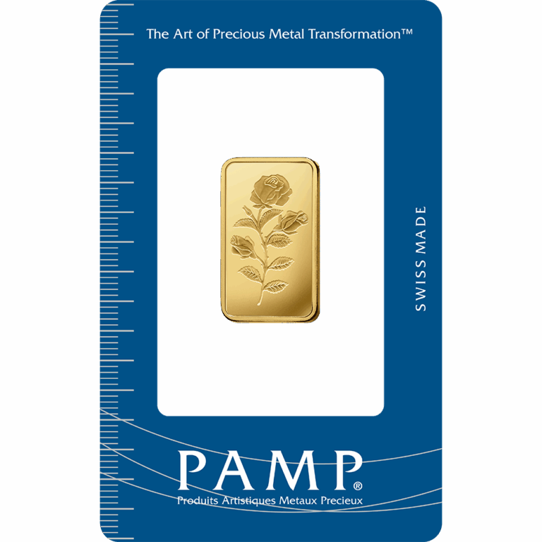 Rosa Gold Minted Bar – 10g