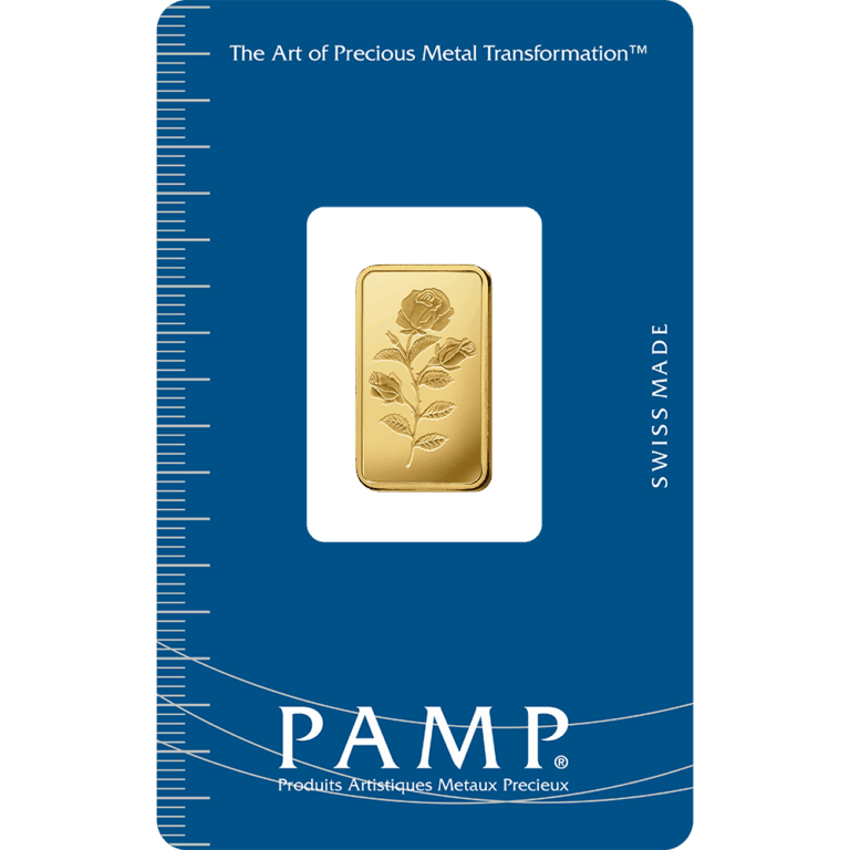 Rosa Gold Minted Bar – 5g