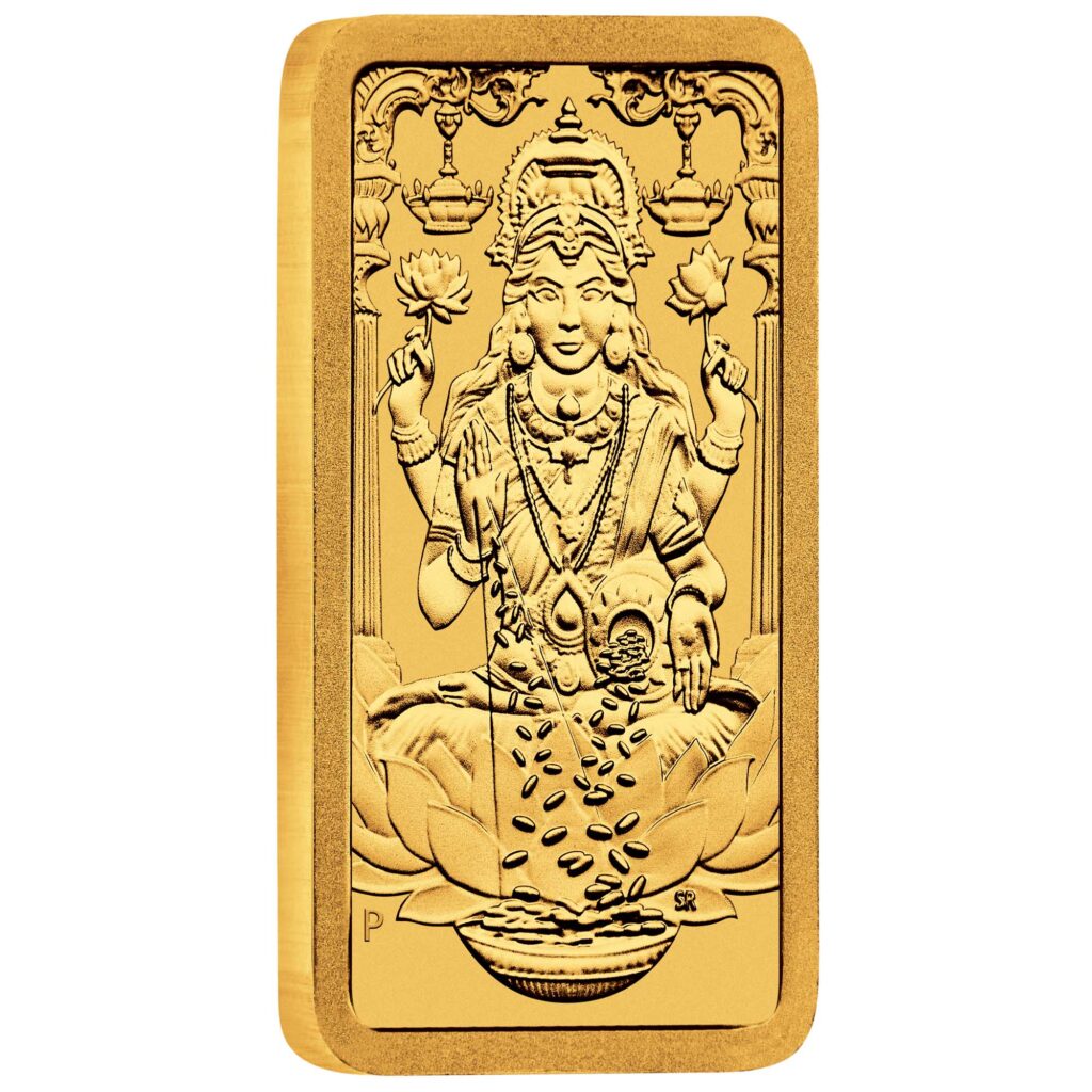 Lakshmi 5g Gold Minted Bar