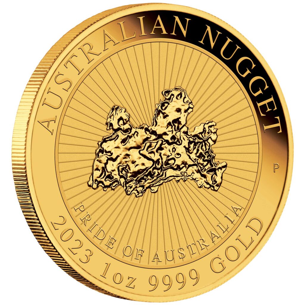 The Pride of Australia Nugget 2023 1oz Gold Bullion Coin