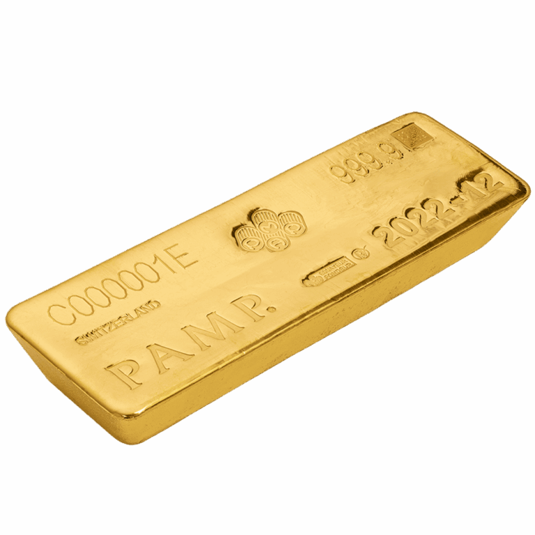 Large Gold Cast Bar Provenance – 400oz