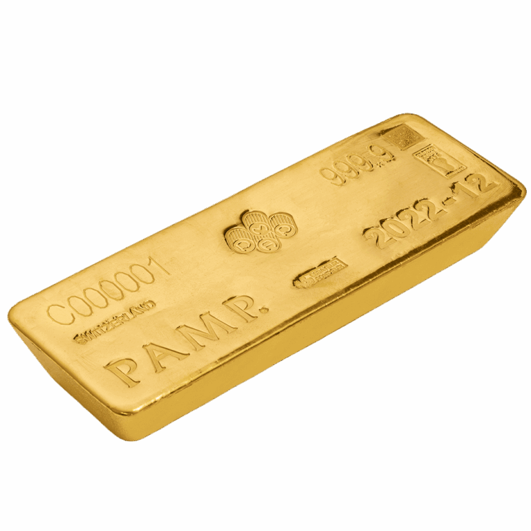 Large Gold Cast Bar – 400 oz