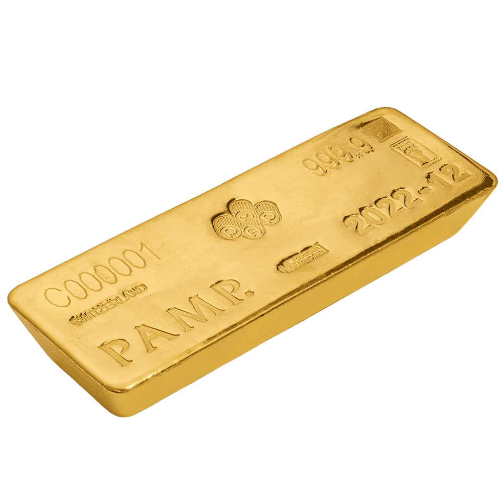 Large Gold Cast Bar – 400 oz